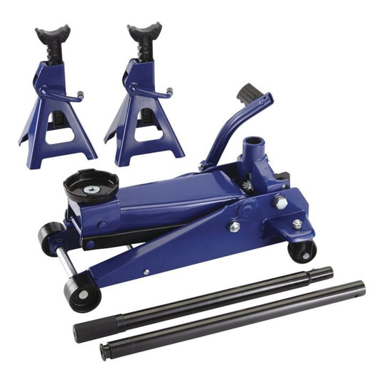 DJGK001 Certified Jack & Axle Stand Kit, 3-Ton