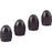 22-10725-VF Victor Anodized Aluminum Valve Caps, Black