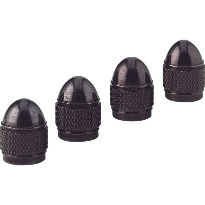 22-10725-VF Victor Anodized Aluminum Valve Caps, Black
