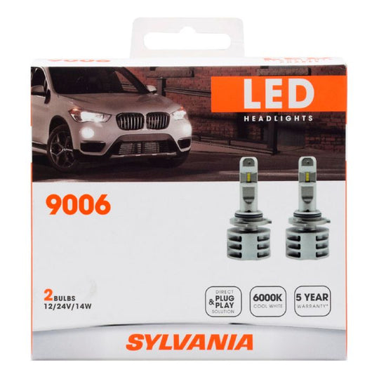9006LED.BX2 9006 Sylvania LED Headlight Bulbs, 2-pk