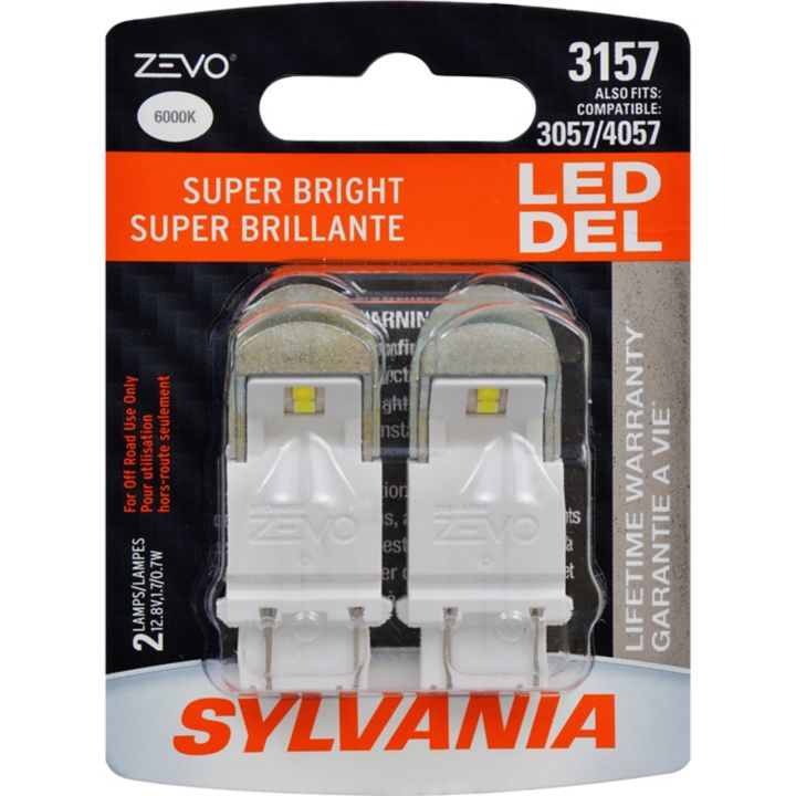 3157LED.BP2 3157 Sylvania ZEVO® LED Mini Bulbs