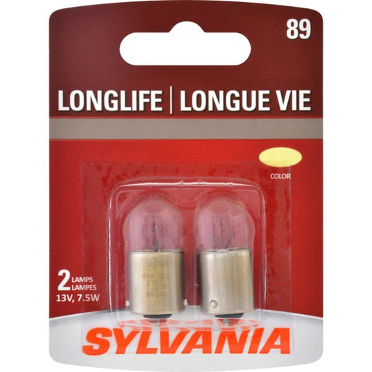 89LL.BP2 89 Sylvania Long Life Mini Bulbs