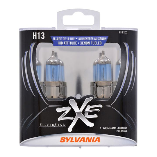 H13SZ.PB2 H13 Sylvania SilverStar® zXe Headlight Bulbs, 2-pk