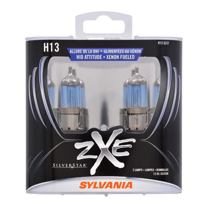 H13SZ.PB2 H13 Sylvania SilverStar® zXe Headlight Bulbs, 2-pk