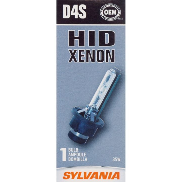 D4S.BX D4S Sylvania High Intensity Discharge (HID) Headlight Bulb, 1-pk