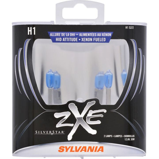 H1SZ.PB2 H1 Sylvania SilverStar® zXe Headlight Bulbs, 2-pk