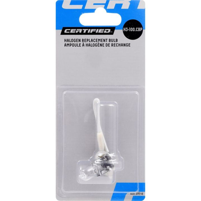 36923 H3-100W Certified Halogen Headlight Bulb, 1-pk