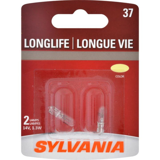 37LL.BP2 37 Sylvania Long Life Mini Bulbs