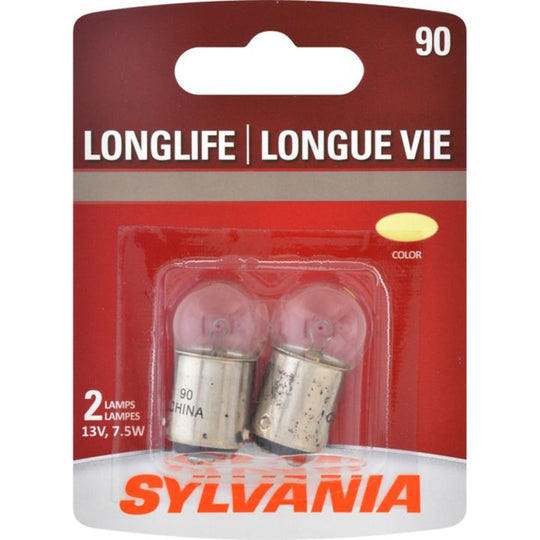 90LL.BP2 90 Sylvania Long Life Mini Bulbs