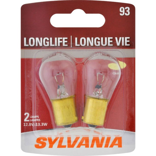 93LL.BP2 93 Sylvania Long Life Mini Bulbs