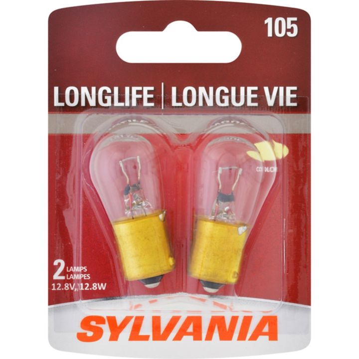 105LL.BP2 105 Sylvania Long Life Mini Bulbs