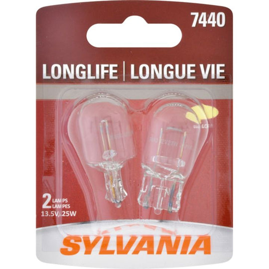 7440LL.BP2 7440 Sylvania Long Life Mini Bulbs