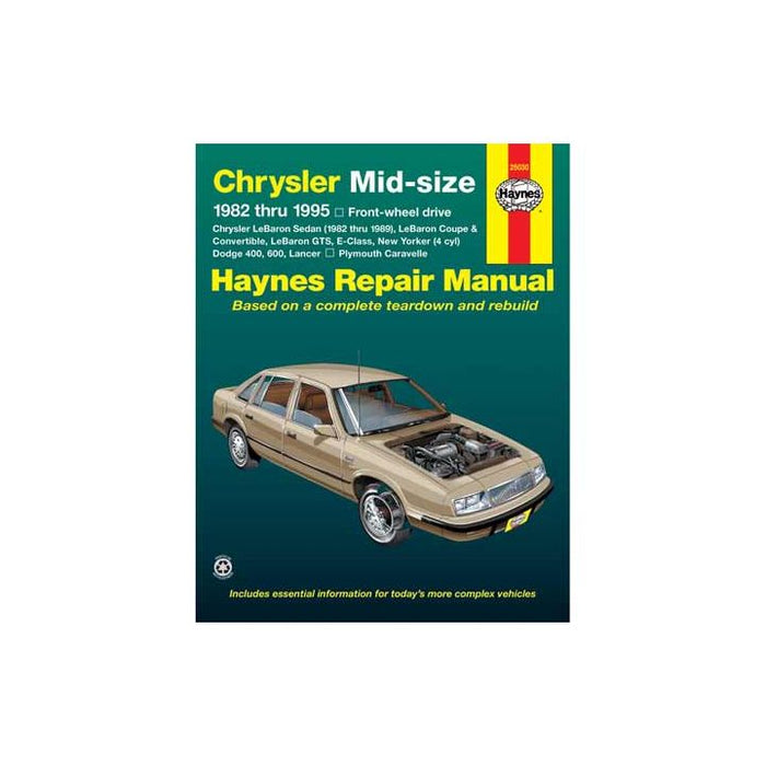 25030 Haynes Automotive Manual, 25030