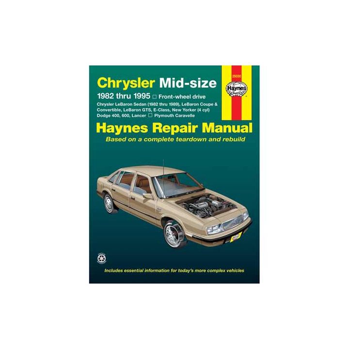 25030 Haynes Automotive Manual, 25030