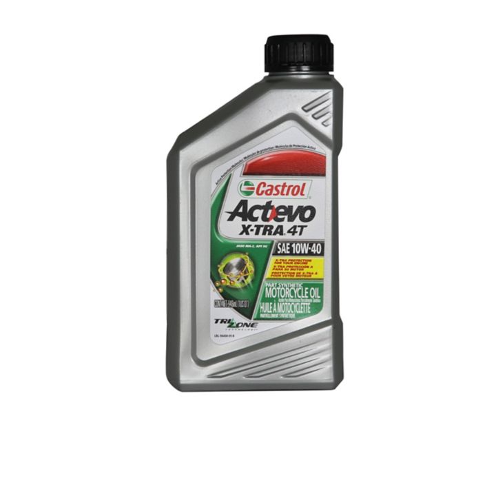 0281821 Castrol Actevo X-tra  10W40 4 Stroke Bottle