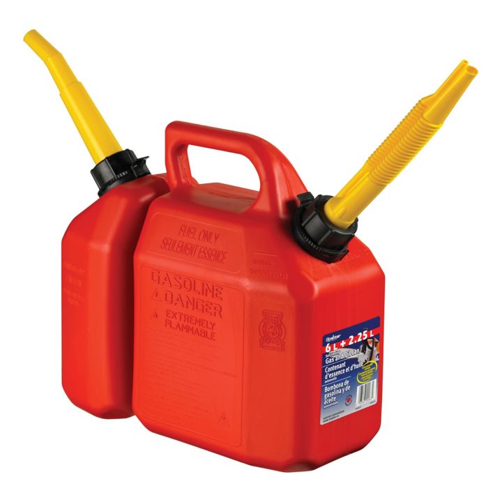 03615 Scepter 2-in-1 Oil & Gas Can Combo