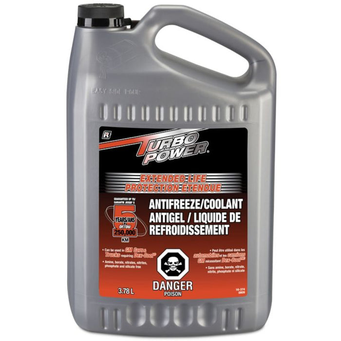 16-374H52 Turbo Power Extended Life (Dex-Cool) Concentrated Anti-Freeze/Coolant, 3.78-L
