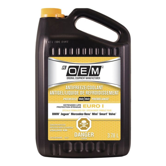 16-324GOEME OEM Premixed Anti-Freeze/Coolant, BMW/Jaguar/Mercedes-Benz, 3.78-L