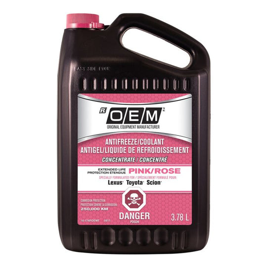 16-174POEMT OEM Concentrated Anti-Freeze/Coolant, Toyota/Lexus/Scion, 3.78-L