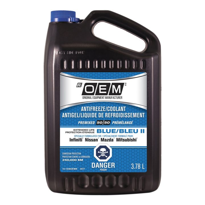 16-184BOEMN OEM Premixed Anti-Freeze/Coolant, Mazda/Infiniti/Nissan, 3.78-L
