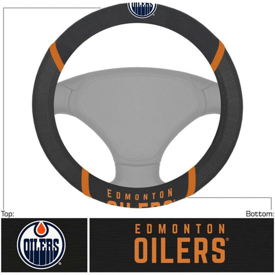 0324482 NHL Edmonton Oilers Steering Wheel Cover