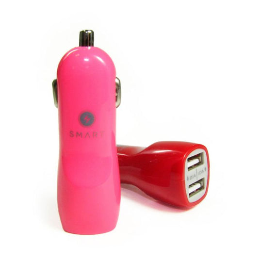 1402201 SMART Accessories Dual USB Car Charger, 2.1A