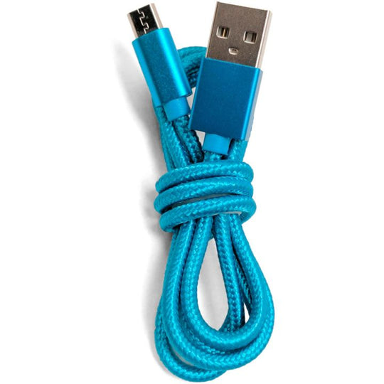 1402904 SMART Accessories Metallic Micro USB Cable, 3-ft