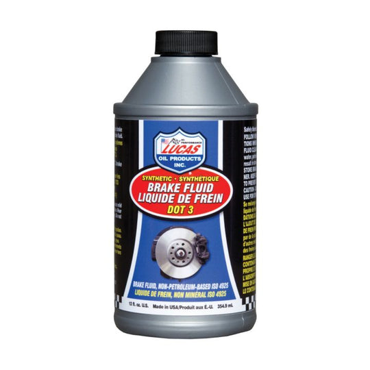 10825 Lucas DOT-3 Brake Fluid, 354 mL