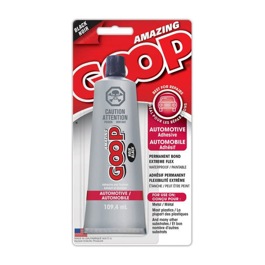 160235 Amazing GOOP Automotive Adhesive, Black, 109-mL