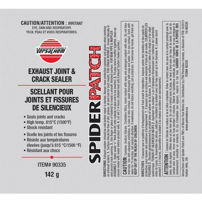160 VersaChem Exhaust Joint and Crack Sealer, 142-g