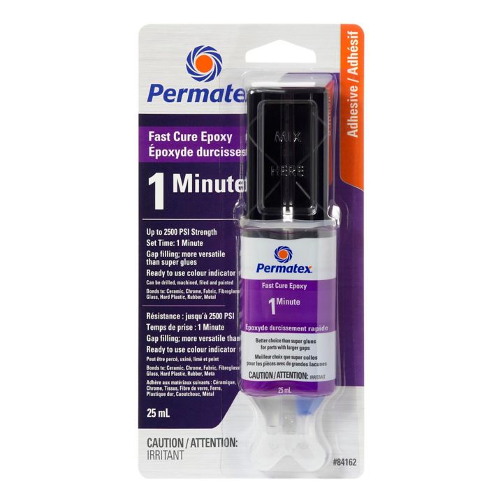 0383763 Permatex Fast Cure Epoxy, 25-mL