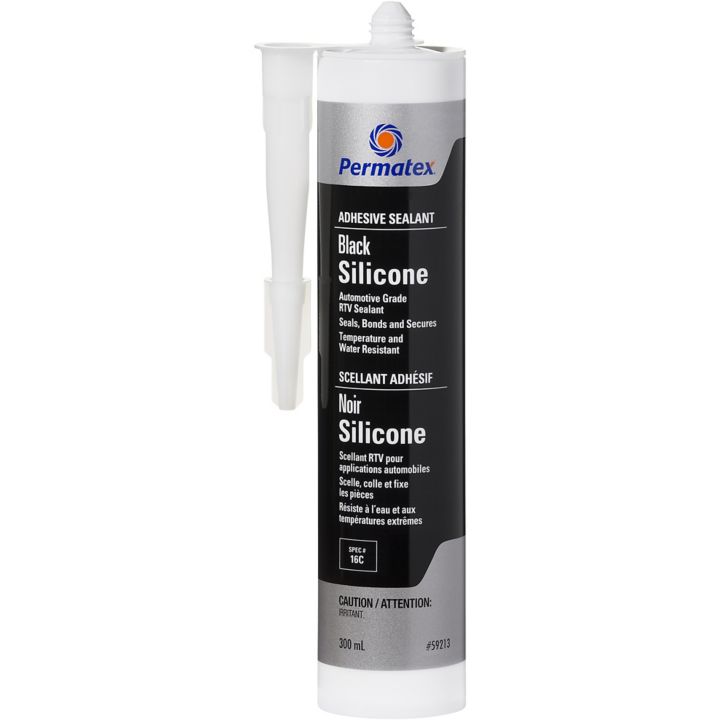 38406 Permatex Black RTV Adhesive Sealant, 300-mL