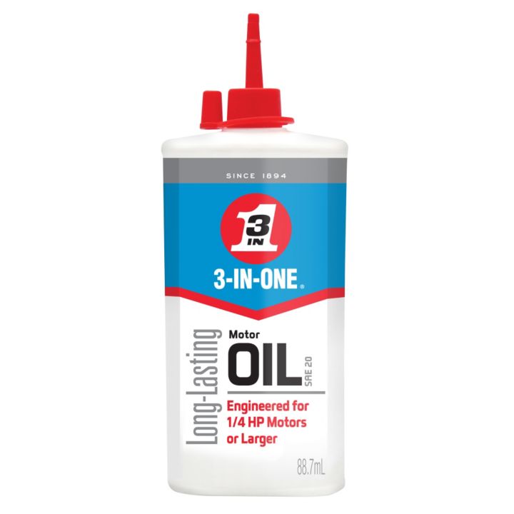 01045 3-in-One Long-Lasting Motor Oil, 88-mL