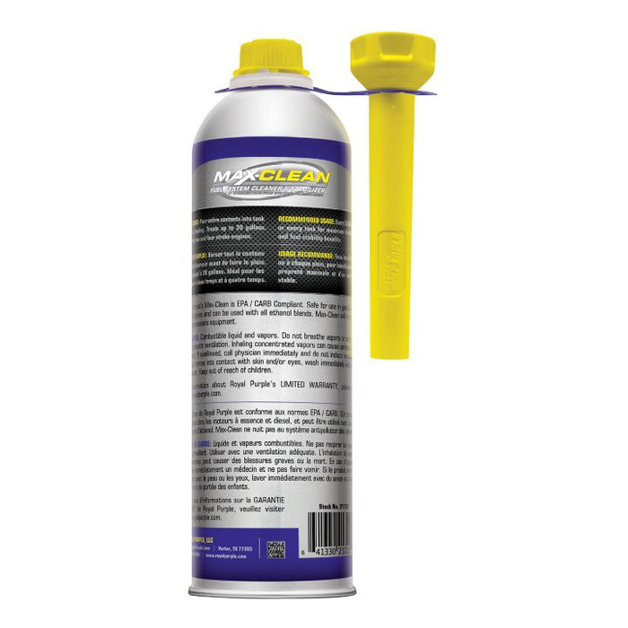 0388070 Royal Purple Max-Clean Fuel System Cleaner & Stabilizer, 591-mL