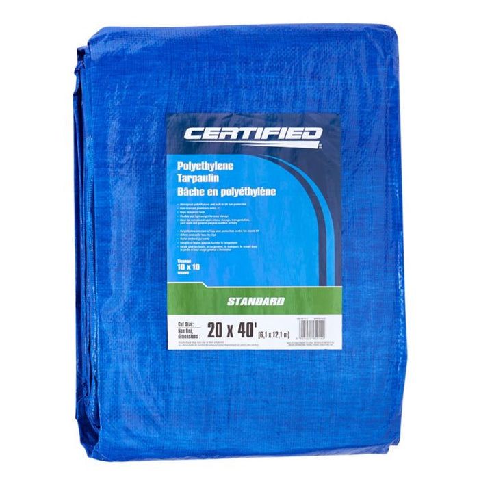 0405014 Poly Tarp, 20 x 40-ft