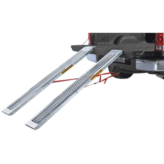 07480 Traction Cut-Out Steel Loading Ramps Pair, 72-in