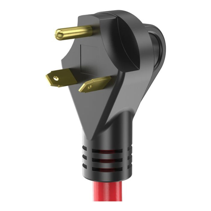 0408237 30 Amp Male To Female RV Power Extension Cord, 50-ft