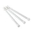 44063 White Cupboard Bars, 3-pk
