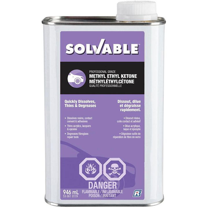 13-361 Methyl Ethyl Ketone (MEK), 946-mL