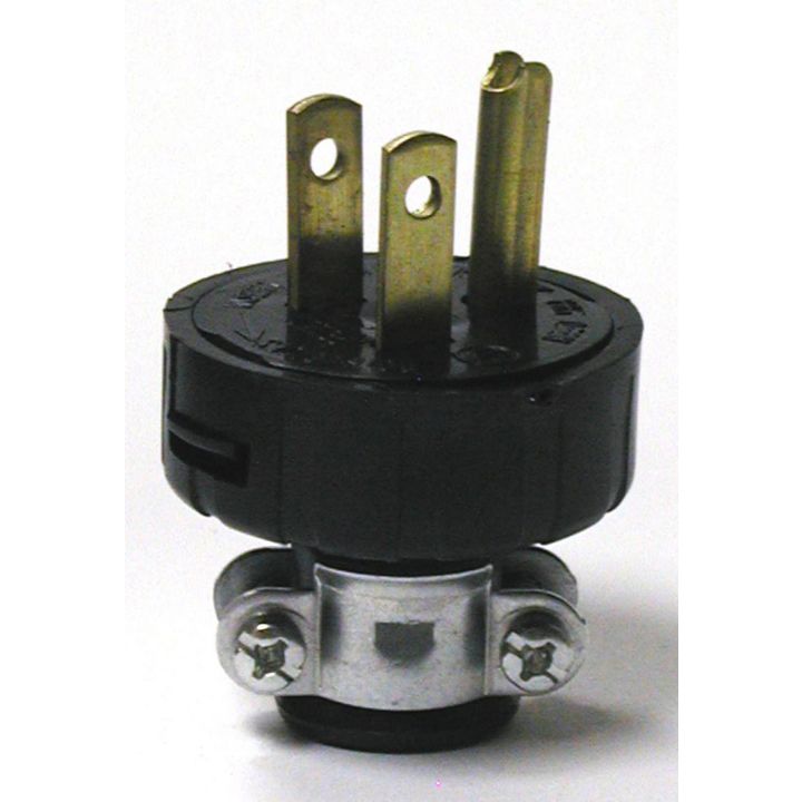 1-1155 Leviton Round Plug, 37615-000