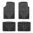 W111W50 WeatherTech® All-Weather Floor Mat Set, Front & Rear, Black