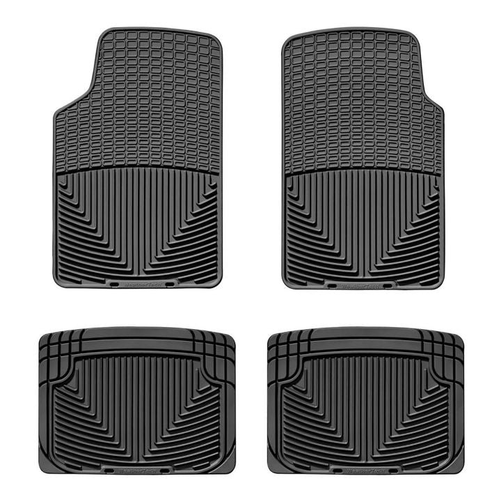 BK041025025 WeatherTech® All-Weather Floor Mat Set, Front & Rear, Black